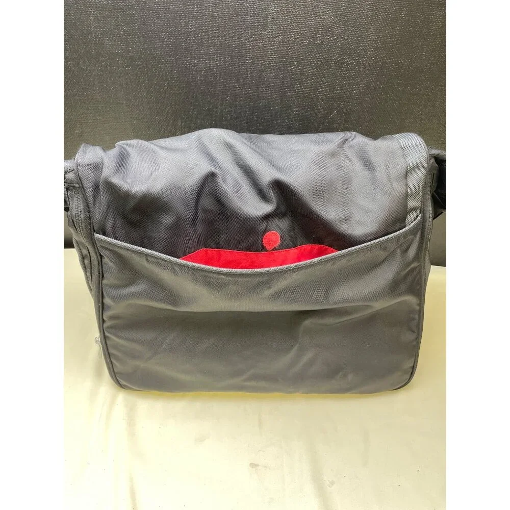 Tumi Unisex Cross Body Messenger Laptop Black Nylon Bag #51120 SKU 5852